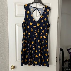 Very cute navy floral dress